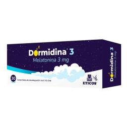 Dormidina Melatonina 3 mg - Cont. 30 Comprimidos