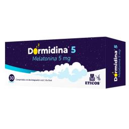 Dormidina Melatonina 5 mg - Cont. 30 Comprimidos