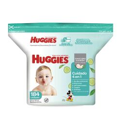 Toallitas Húmedas Limpieza Total Huggies - Cont 184 unidades