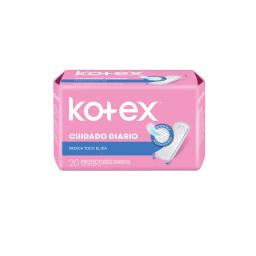 Protectores Diarios Multi Ajustables Kotex - Cont. 20 unidades