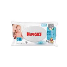 Toallitas Húmedas Puro y Natural Huggies - Cont 80 unidades