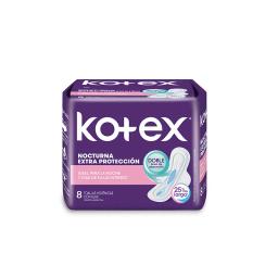 Toalla Nocturna con Alas Kotex - Con. 8 unidades