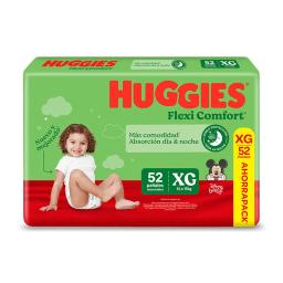 Huggies Flexi Comfort XG - Contiene 52 unidades