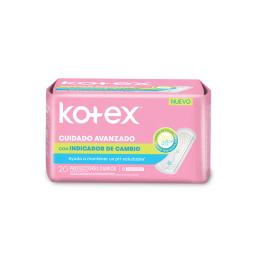 Protector Diario con Indicador de Cambio Kotex - Cont.20 Unidades