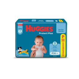 Huggies Protect Plus Recien Nacido - Cont. 50 Unidades