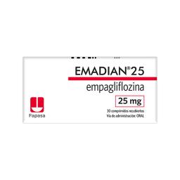 Emadian Empagliflozina 25 mg - Cont. 30 Comprimidos Recubiertos