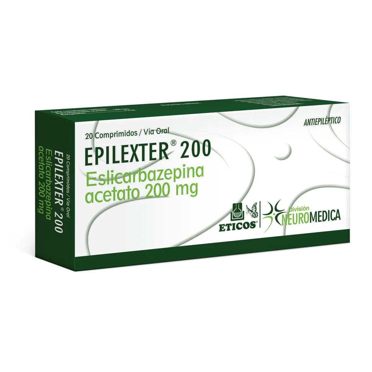 Epilexter Eslicarbazepina Acetato 200 mg - Cont. 30 Comprimidos