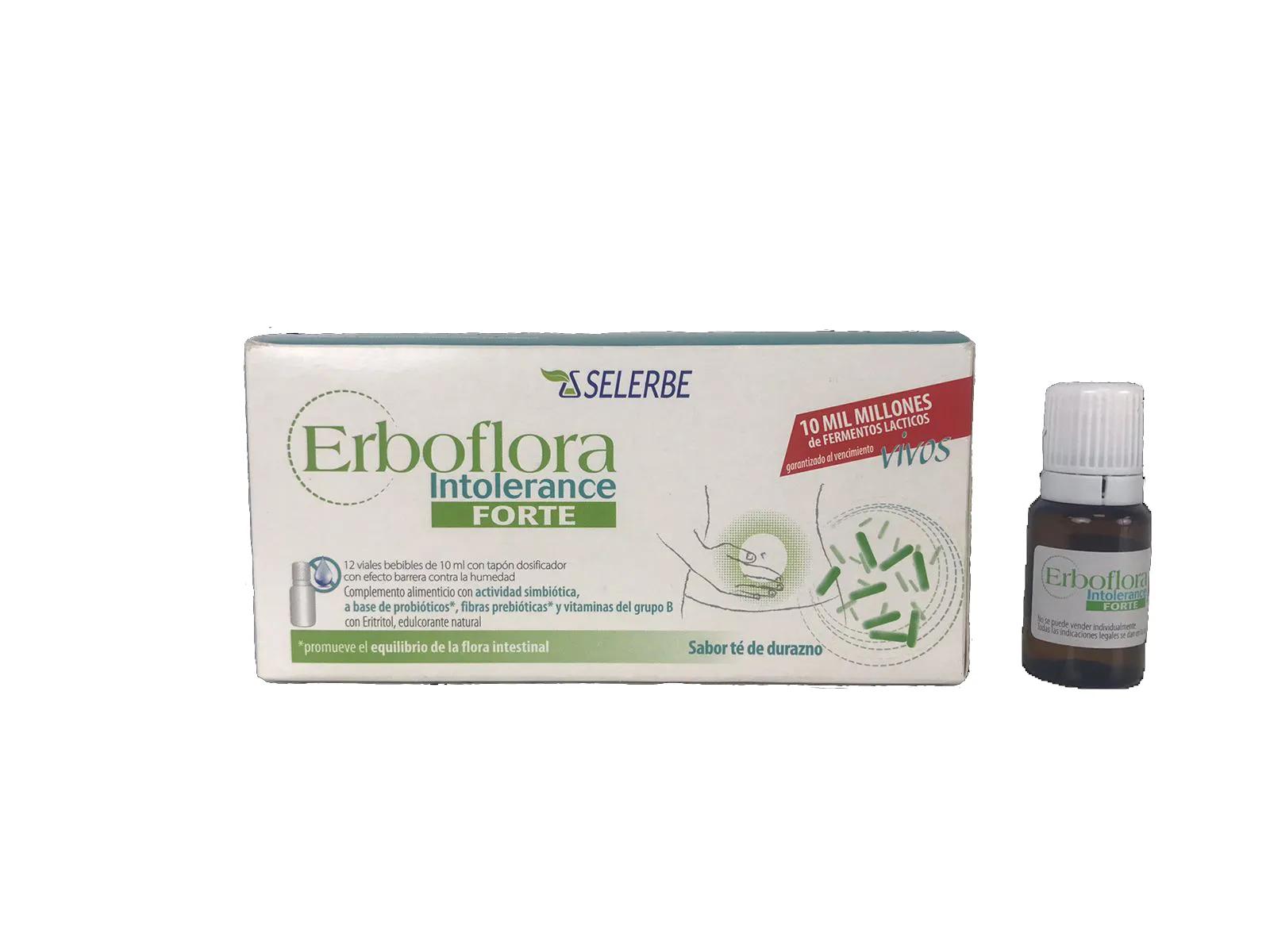 Erboflora Intolerance Forte - Cont. 12 Viales Bebibles
