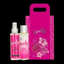 Pack Lively Body Splash + Body Cream Floral