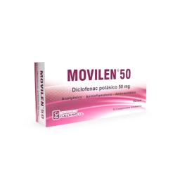 Movilen Diclofenac Potasico 50 mg - Cont. 10 Comprimidos