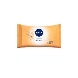 Nivea Avena Jabón Humectante - Pack de 3 unidades de 125 gr