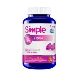 Simple Fibra - Contiene 60 Gummies.