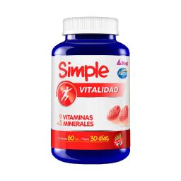 Simple Vitalidad - Contiene 60 Gummies.