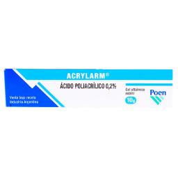 Acrylarm Gel oftamologico estéril - Caja de 10g