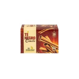 Té Negro Canela de Té Guarani - Cont. 20 Saquitos de 2g.