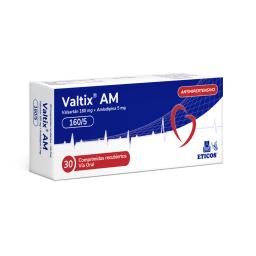 Valtix AM Valsartan 160 mg Amlodipina 5 mg - Cont. 30 Comprimidos Recubiertos