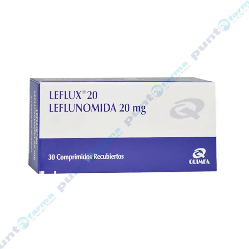 Leflux Leflunomida 20 mg - Caja de 30 comprimidos recubiertos