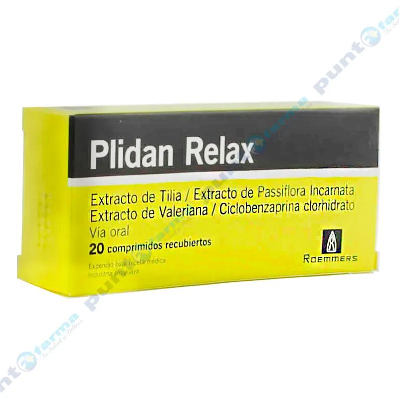 Plidan Relax - Caja de 20 comprimidos recubiertos