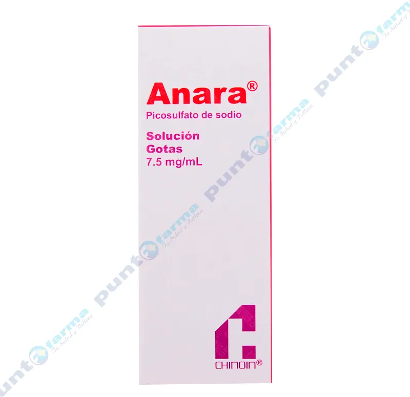 Anara Picosulfato de Sodio Laxante - Solución gotas 7.5ml