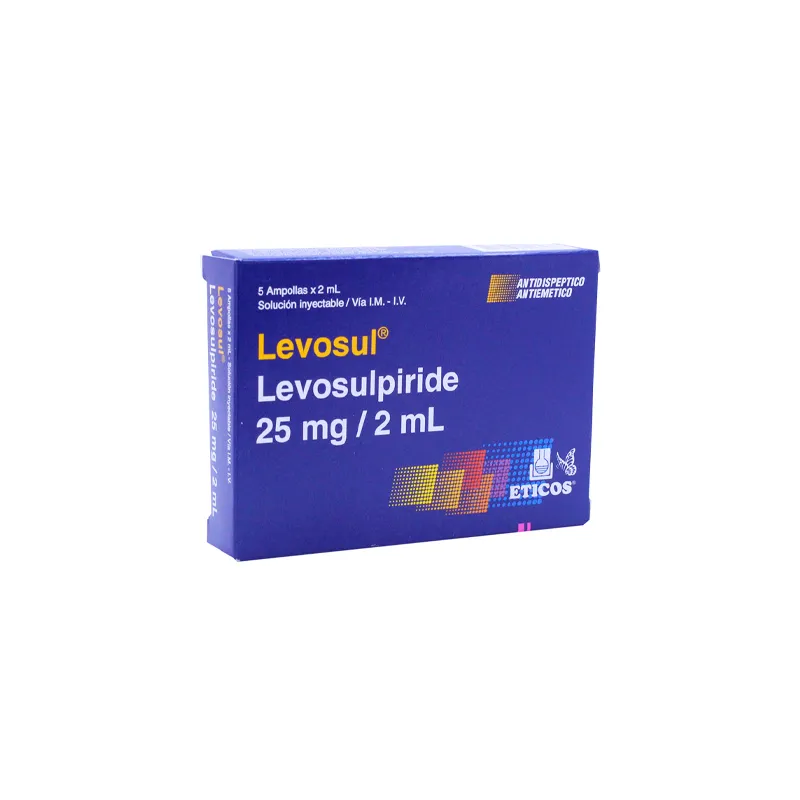 Levosul - 25 mg - 5 ampollas