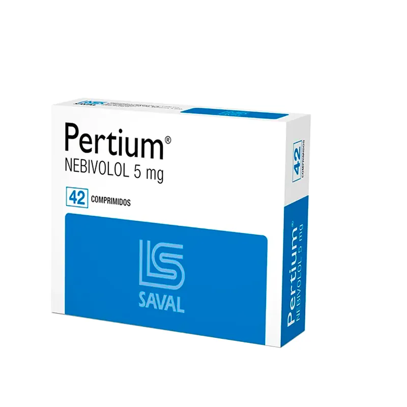 Pertium Nevivolol 5 mg - Caja de 42 comprimidos