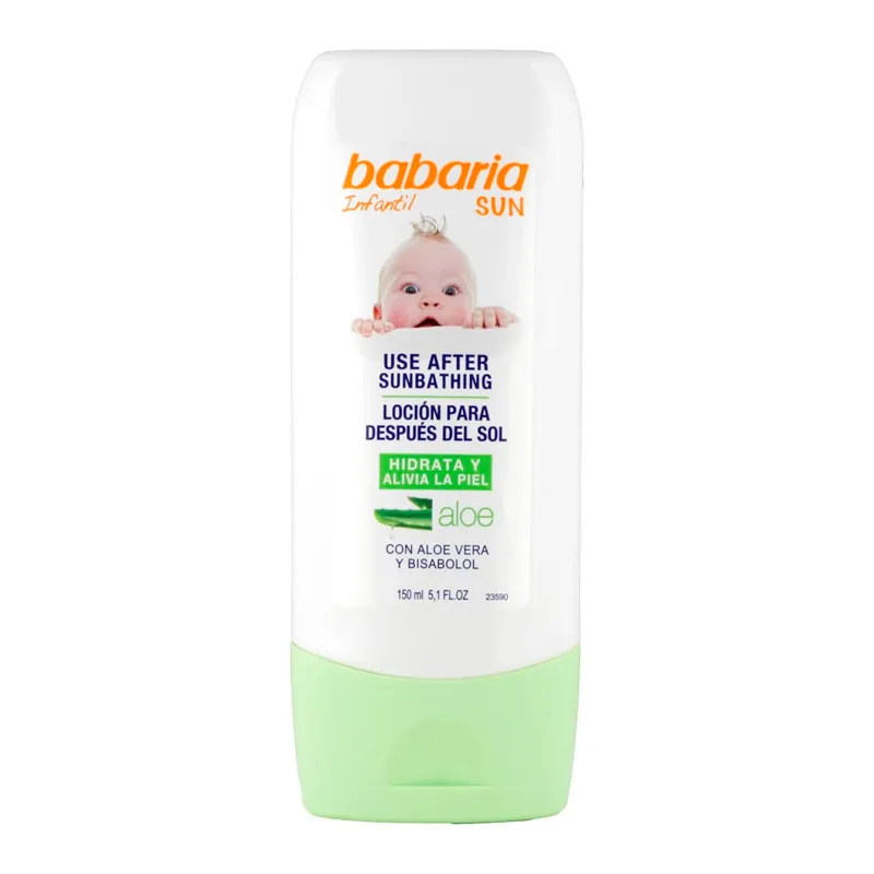 Loción para despues del Sol Baby Babaria - 150mL