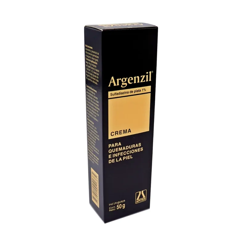 Crema Argenzil Sulfadiazina de Plata 1%  - Pomo de 50gr