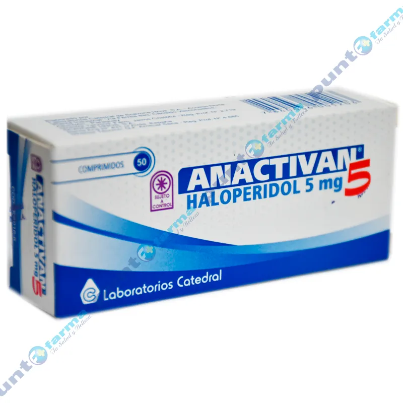 Anactivan Haloperidol 5 mg - Cont. 50 Comprimidos