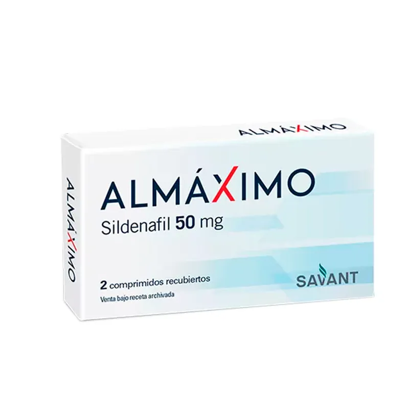 Almaximo Masticable Sildenafil 50 mg - Cont. 20 Comprimidos