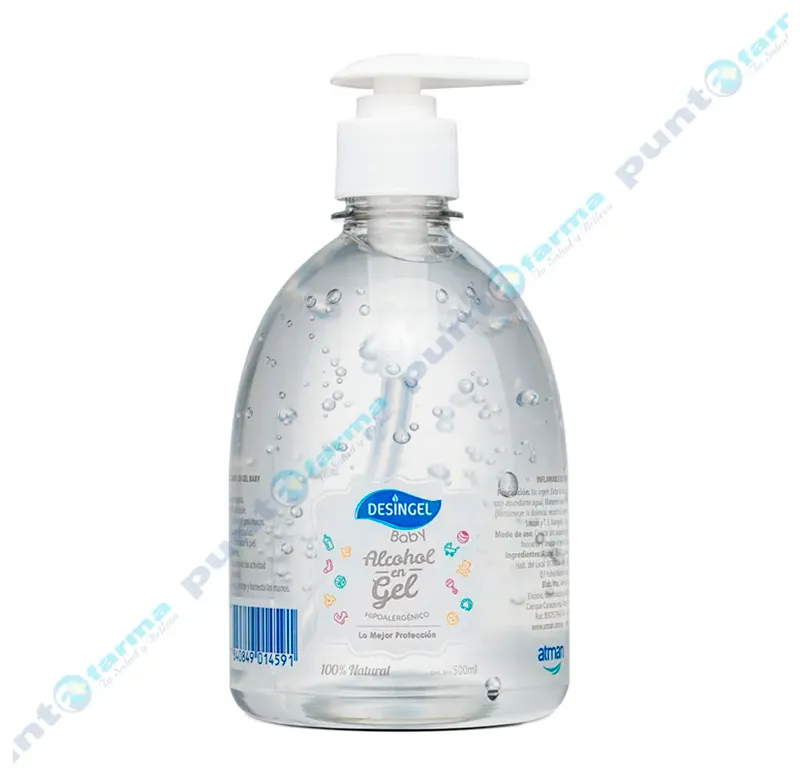 Alcohol en Gel Baby Desingel - 500mL