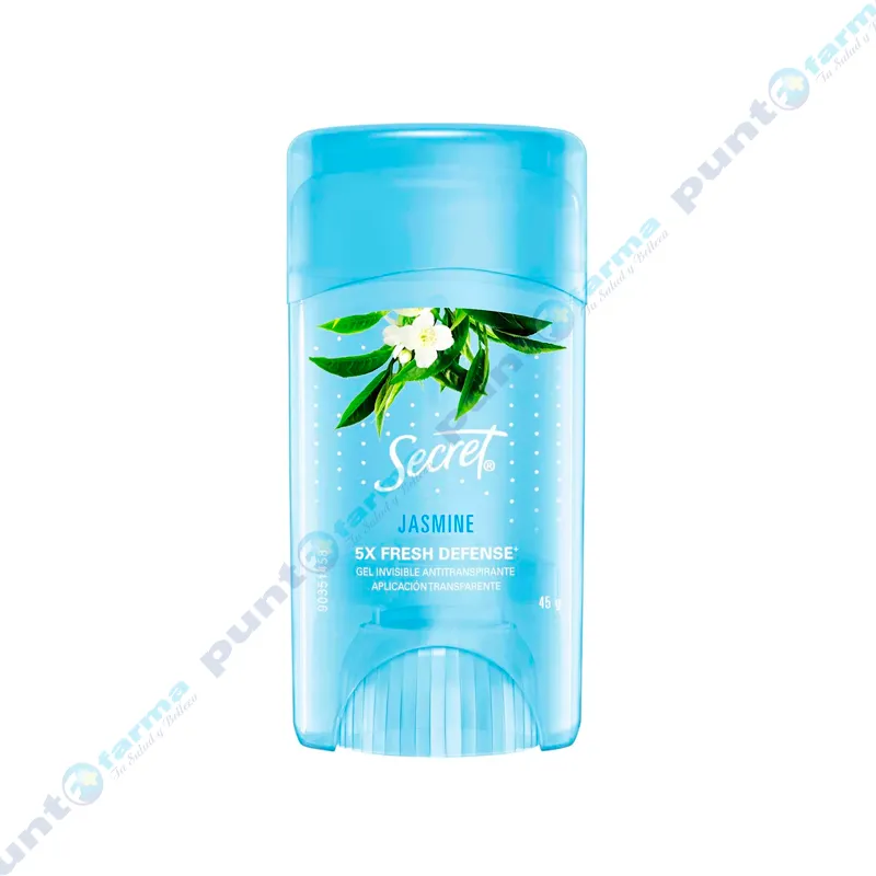 Antitranspirante Secret Jasmine 5x Fresh Defense - 45 gr.