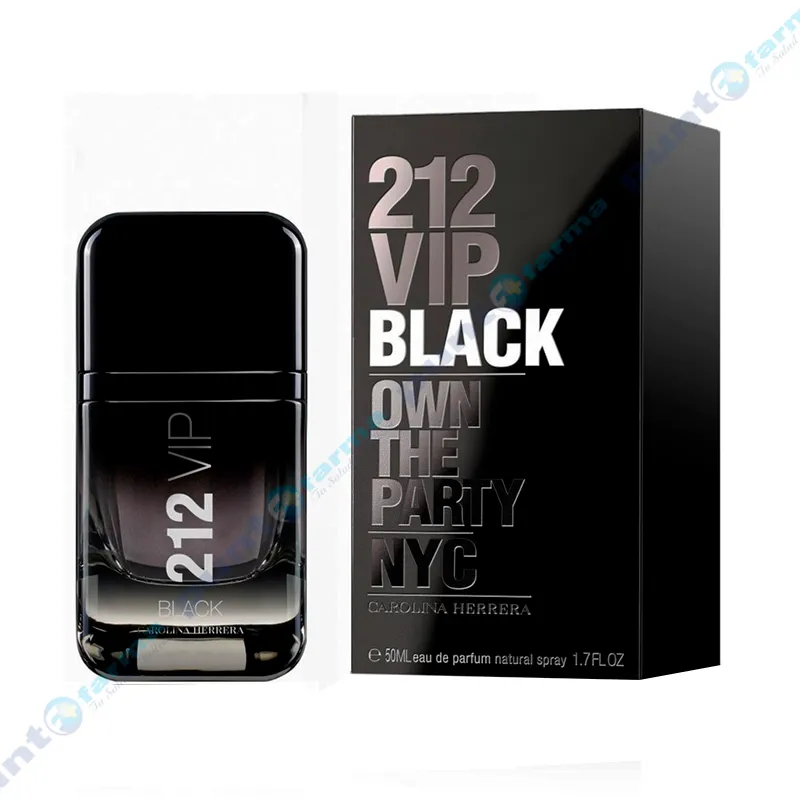 212 Vip Black de Carolina Herrera - 50ml