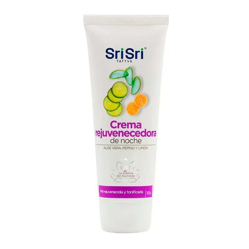 Crema Rejuvenecedora de Noche SriSri - 100 mL