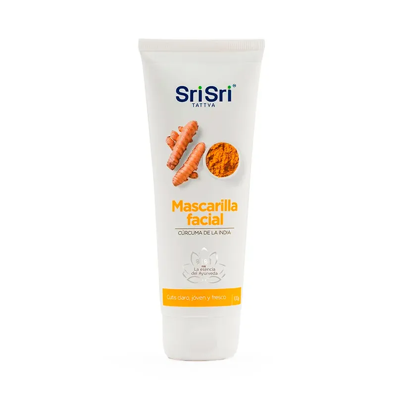 Mascarilla Facial con Cúrcuma de la India SriSri - 100 gr