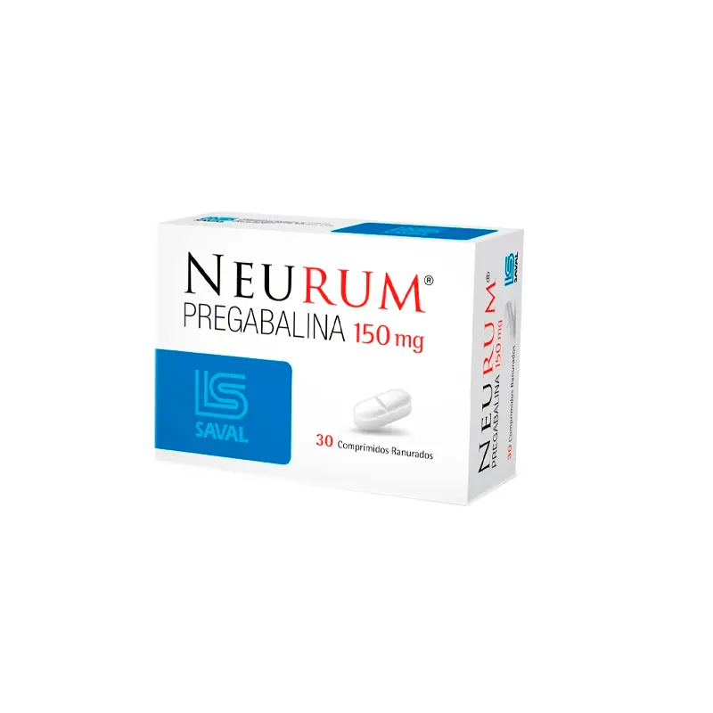 Neurum Pregabalina 150 mg - Caja de 30 comprimidos