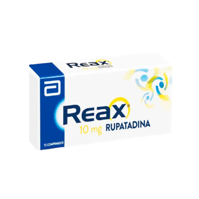 Reax  Rupatadina 10 mg - Caja por 15 Comprimidos