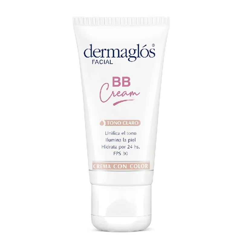 Dermaglós Facial BB Cream FPS 30 Tono Claro - 50 mL