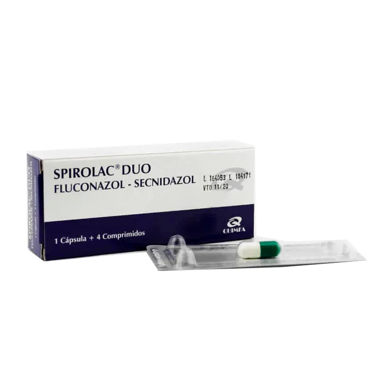 Spirolac  Duo  - 1 cápsula + 4 comprimidos
