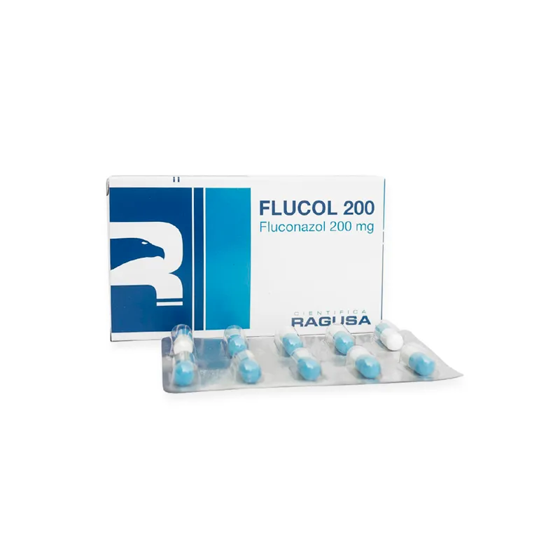 Flucol 200 Fluconazol 200 mg - Cont. 30 Capsulas