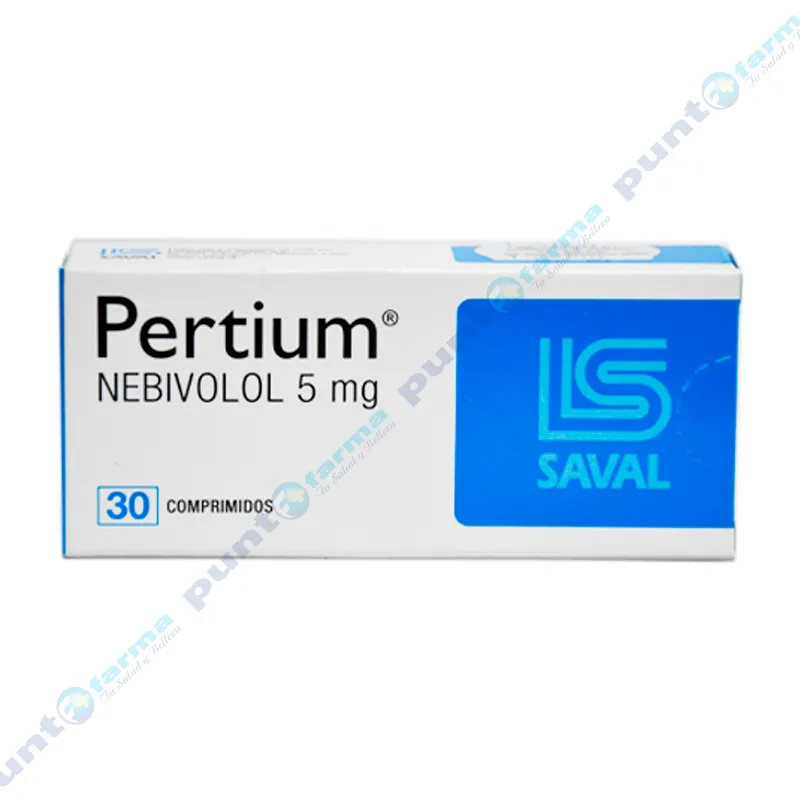 Pertium Nebivolol 5 mg - Cont. 30 Comprimidos