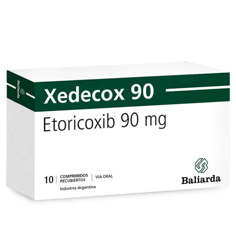 Xedecox Etoricoxib 90 mg - Caja de 10 Comprimidos Recubiertos