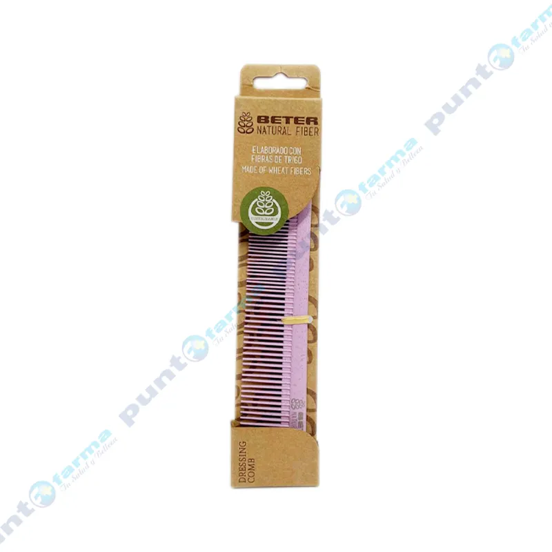 Peine Batidor de fibra Natural Beter Natural Fiber - Cont 1 unidad