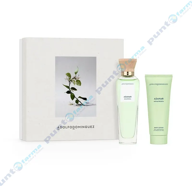 Set Adolfo Dominguez Agua Fresca De Azahar Eau de Toilette + Body Loción