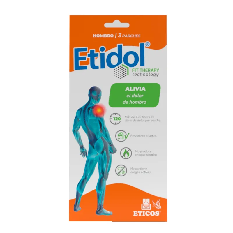 Etidol Fit Therapy Technology Hombro - Cont. 3 Parches.