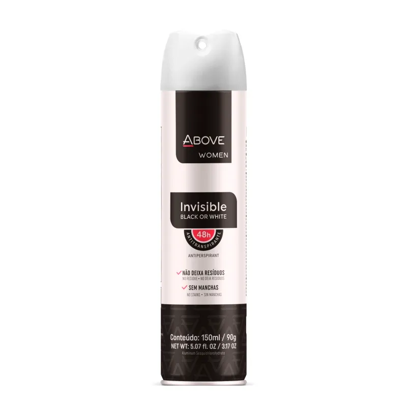 Desodorante en Aerosol Invisible Above - 150ml