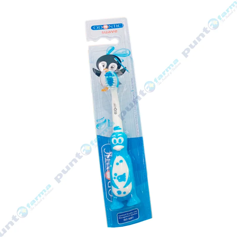 Cepillo Odontic Infantil Suave Pingüino - Cont. 1 unidad