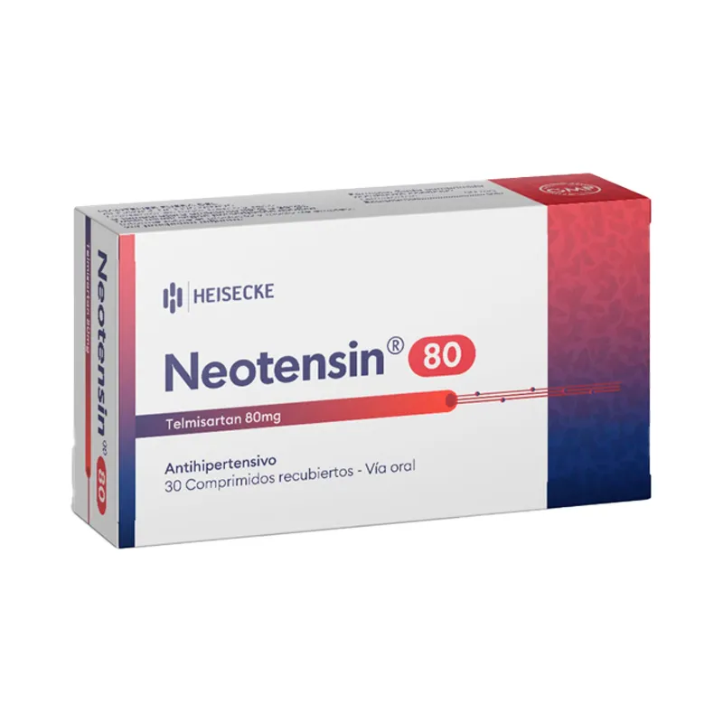 Neotensin Telmisartan 80mg - Caja de 30 Comprimidos