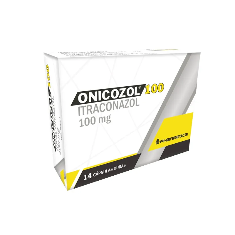 Onicozol Itraconazol 100 mg - Cont. 14 Capsulas Duras