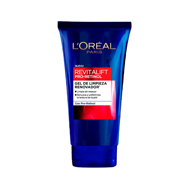 Gel de Limpieza Renovador Pro-Retinol Loreal Revitalift - 150mL