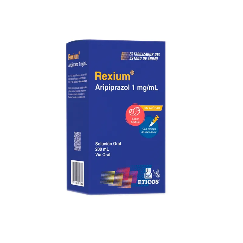 Rexium Aripiprazol 1 mg/mL - Solucion Oral 200 mL